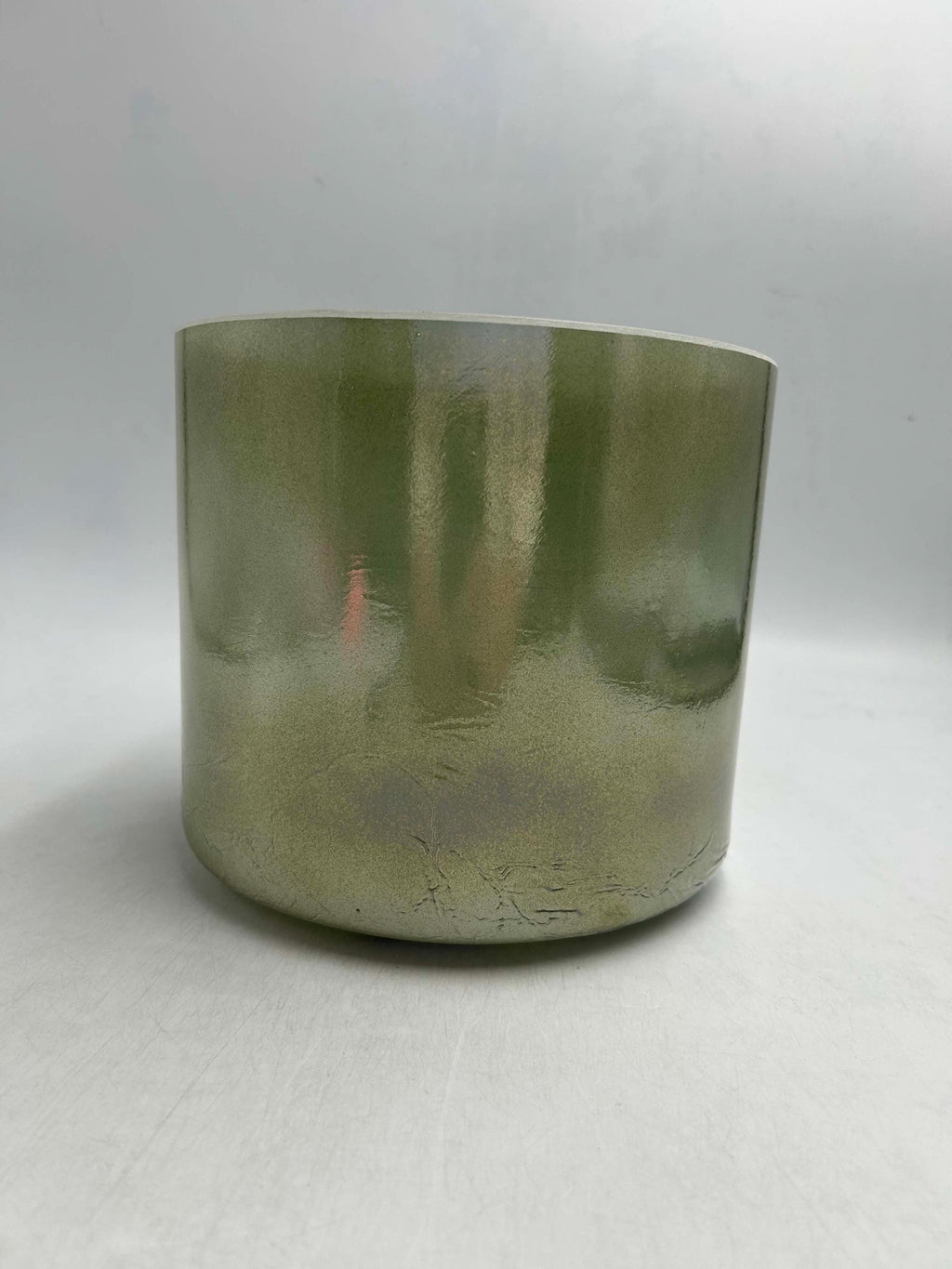 8" F#-5 Phenacite, Sage Aura Gold Crystal Tones® Alchemy Crystal Singing Bowl
