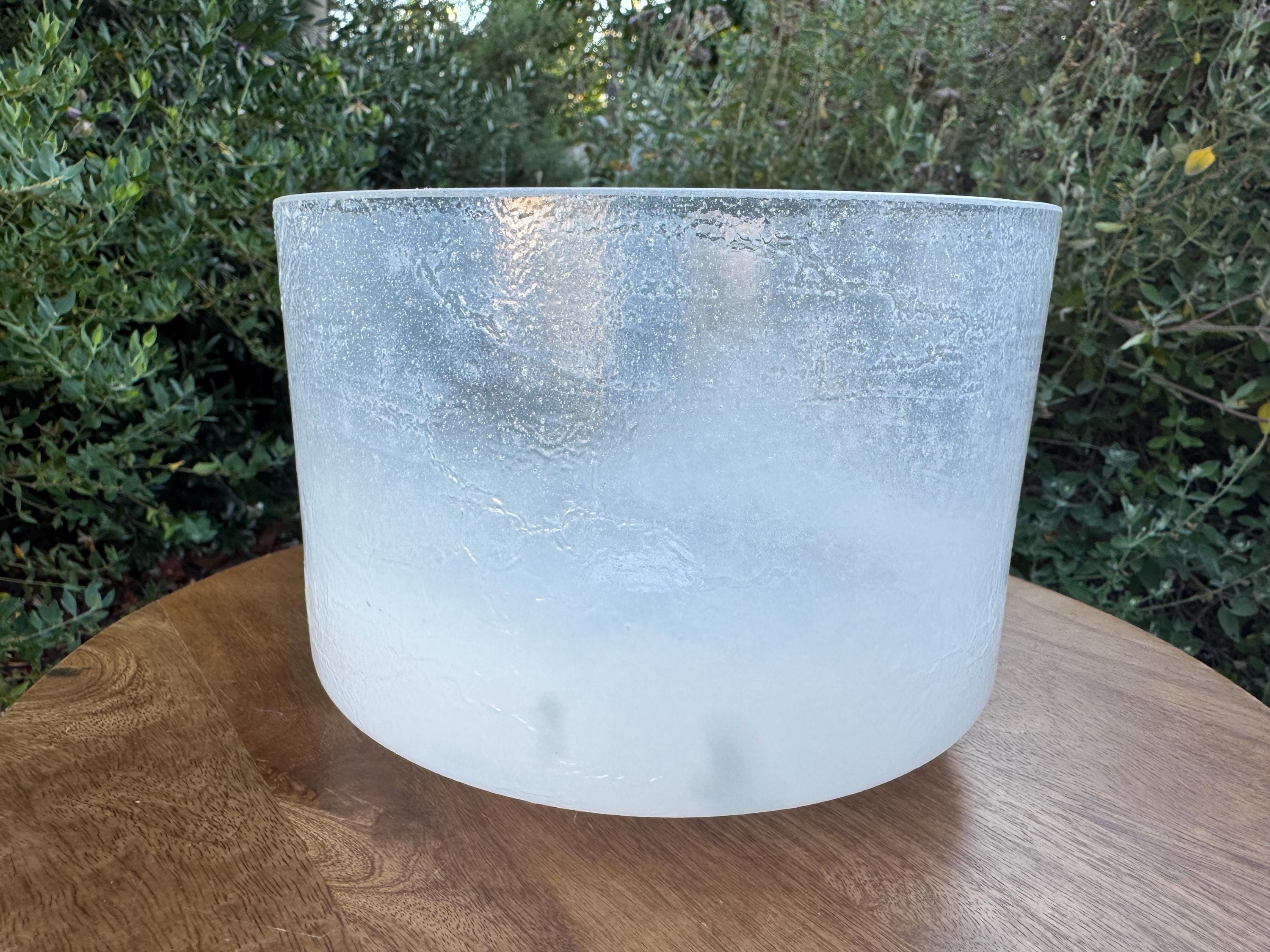 8" G+35 Phenacite Crystal Tones® Alchemy Crystal Singing Bowl