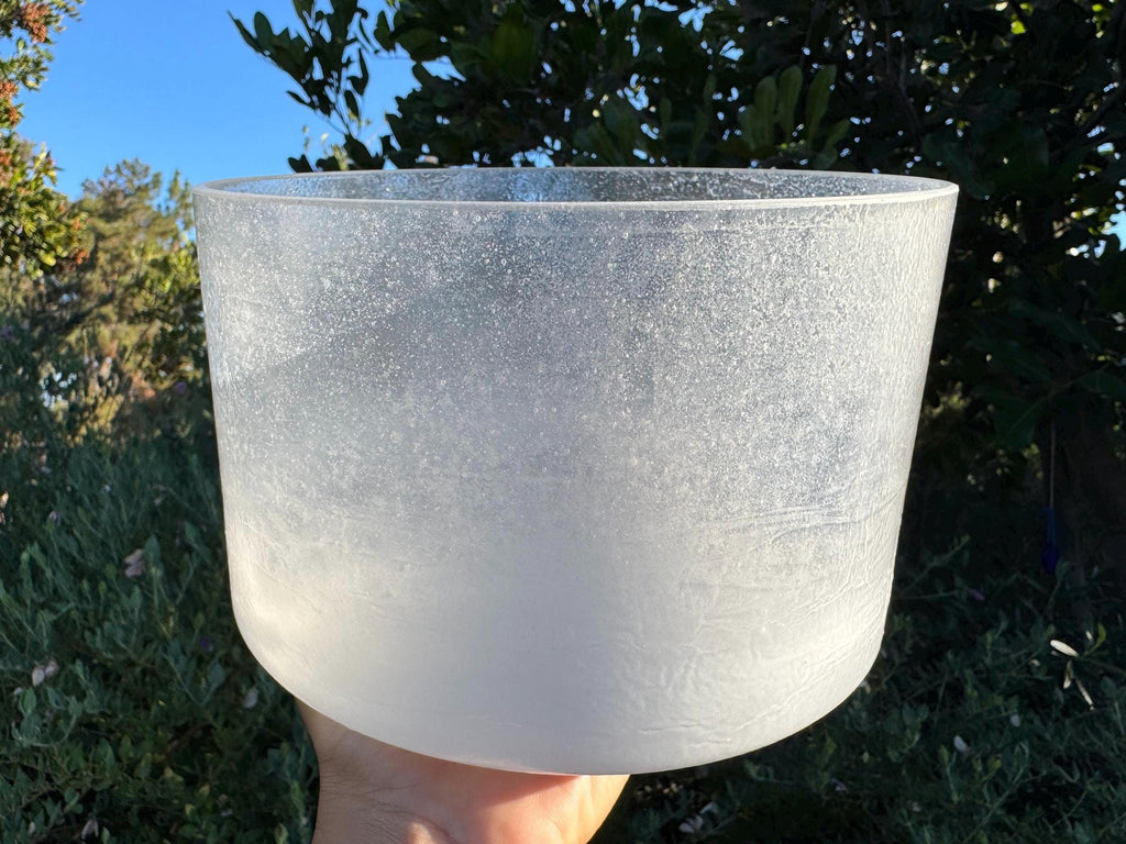 8" G+35 Phenacite Crystal Tones® Alchemy Crystal Singing Bowl