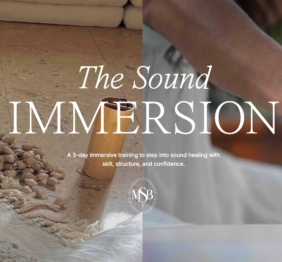 3-Day Sound Healing Immersion with Jazmine Amelia