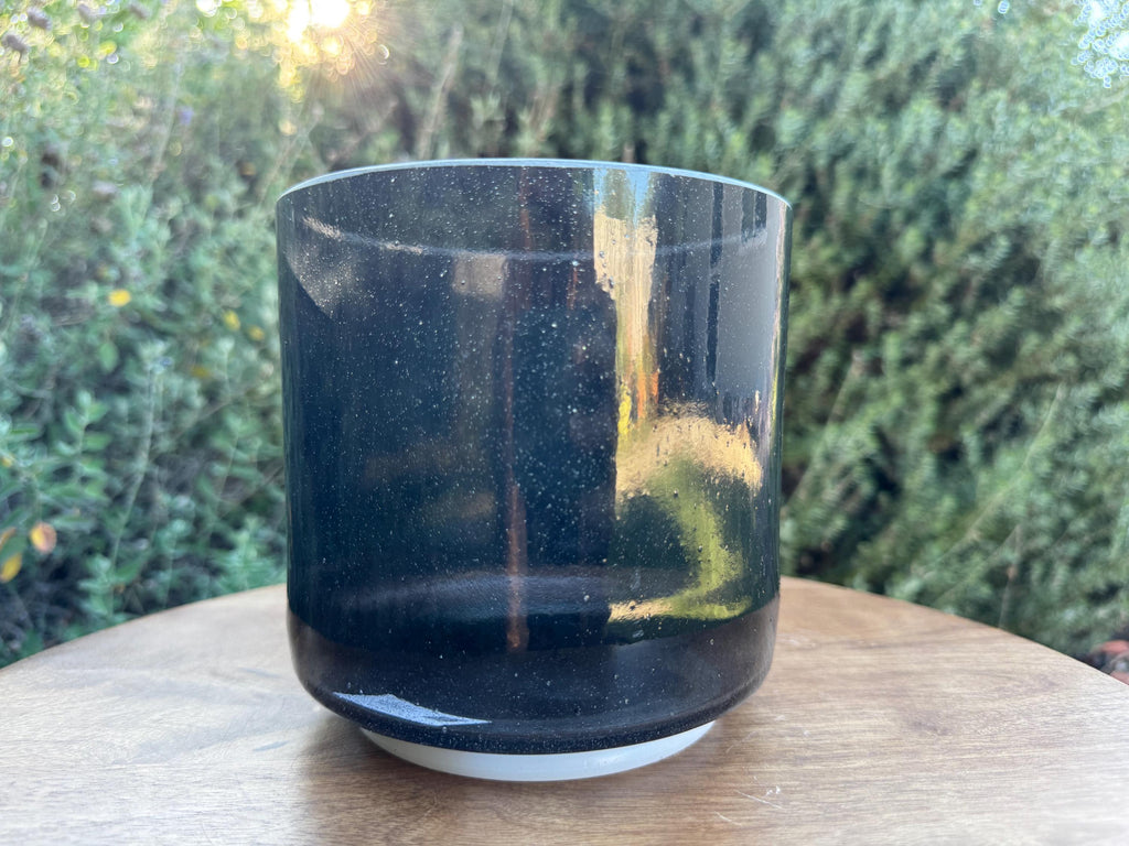 6" B+5 Shungite 146881 Crystal Tones® Alchemy Crystal Singing Bowl