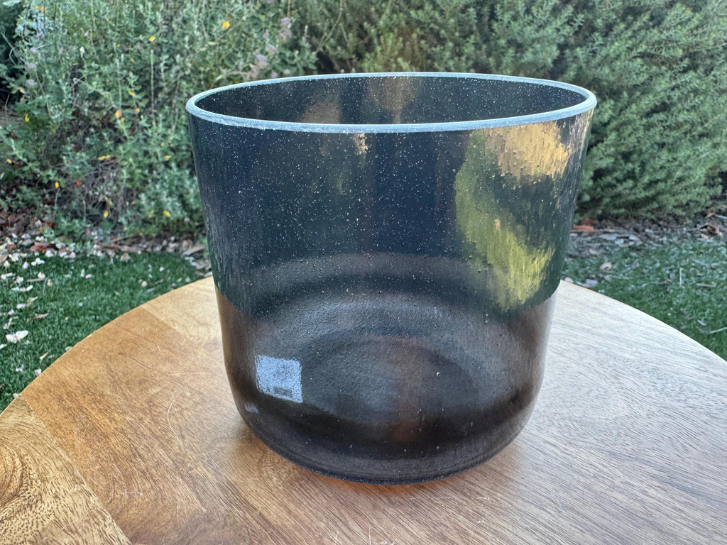 6" B+5 Shungite 146881 Crystal Tones® Alchemy Crystal Singing Bowl