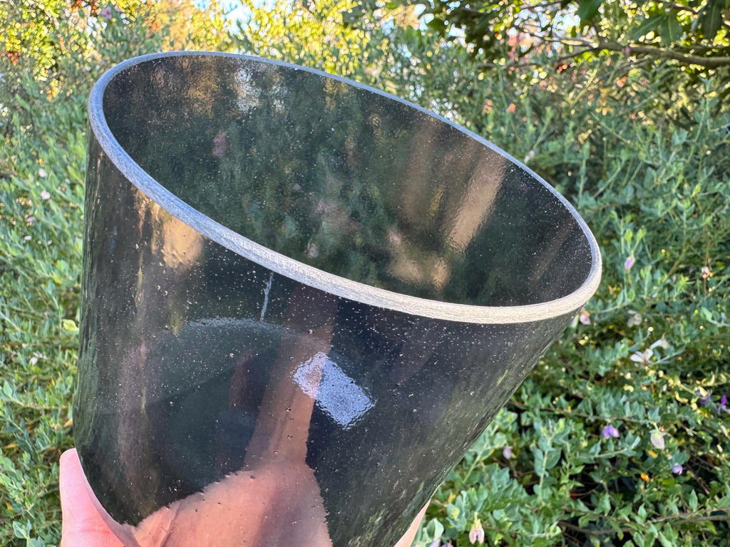 6" B+5 Shungite 146881 Crystal Tones® Alchemy Crystal Singing Bowl