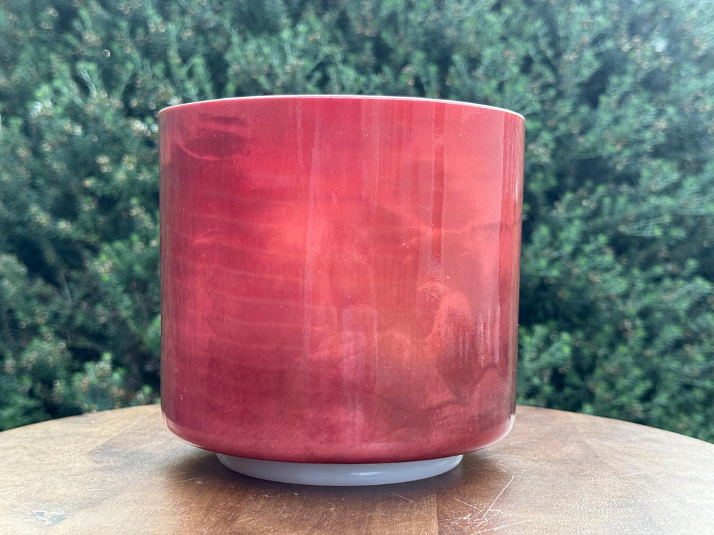 7" G#0 Ruby 139849 Crystal Tones® Alchemy Crystal Singing Bowl