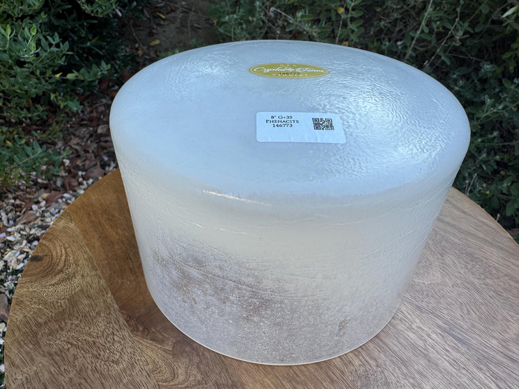 8" G+35 Phenacite Crystal Tones® Alchemy Crystal Singing Bowl
